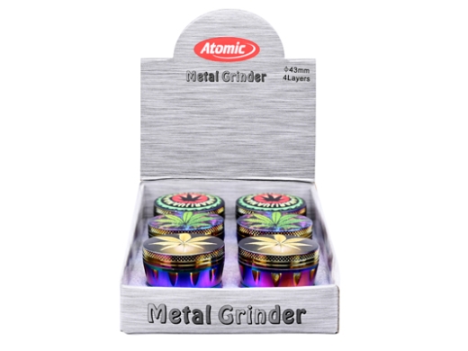 Grinder Display Metall Leave Ø 43mm