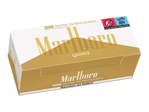 Marlboro Gold Hülsen EXTRA 250er