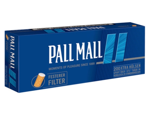 Pall Mall Blue Xtra Hülsen 200er