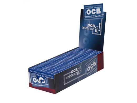 OCB blau Gummizug