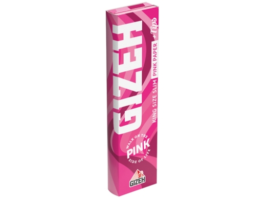 Gizeh Pink® King Size Slim + Tips