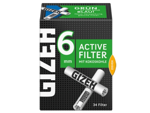 Gizeh Black® Active Filter 6 mm