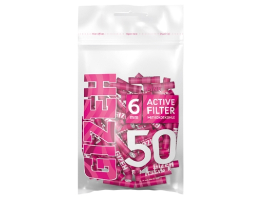 Gizeh Active Filter 6 mm Pink