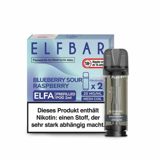 ELFA Pods 20mg Blueberry Sour Raspberry