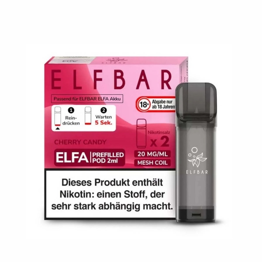 ELFA Pods 20mg Cherry