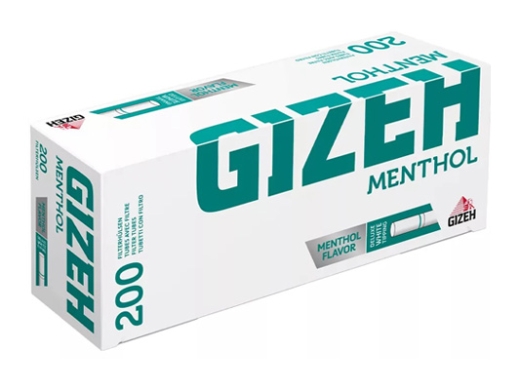 GIZEH Menthol Hülsen 200er