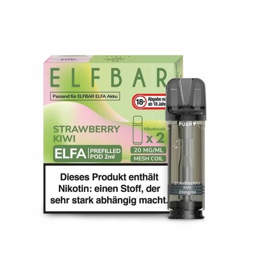 ELFA Pods 20mg Strawberry Kiwi