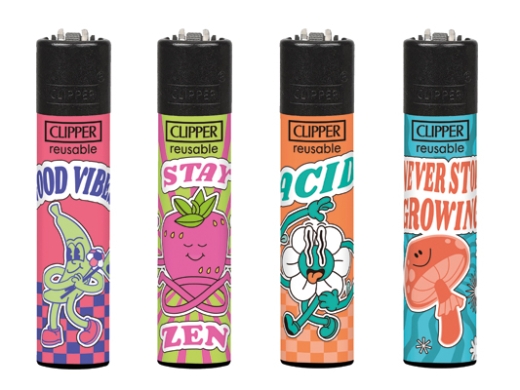 Clipper Feuerzeug Trippy Arty