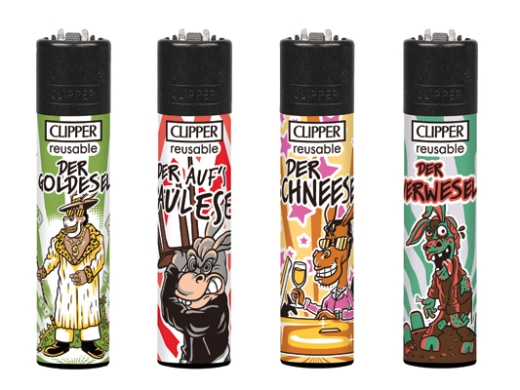 Clipper Feuerzeug Der Esel