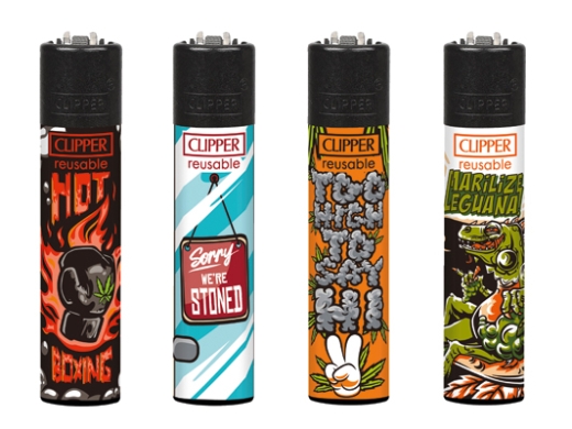 Clipper Feuerzeug Hot Boxing