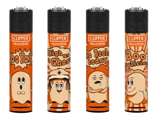 Clipper Feuerzeug Boo Yah