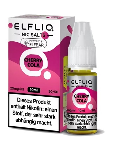 ELFLIQ - 20mg- Cherry Cola