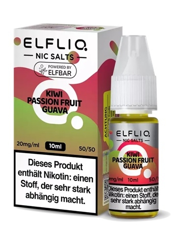 ELFLIQ - 20mg- Kiwi/Passion/Guave