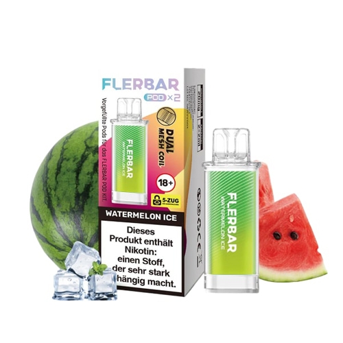 Flerbar Pods 20mg Watermelon Ice