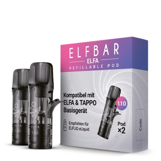 ELFA Leerpods 1,1 Ohm 2er Pack