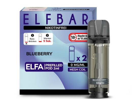 ELFA Pods 0mg Blueberry