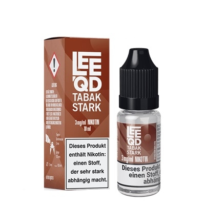 LEEQD Liquid Tabak stark 3mg