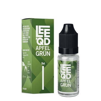 LEEQD Liquid Fruit Apfel grün 0mg