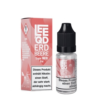 LEEQD Liquid Fruit Erdbeere 12mg