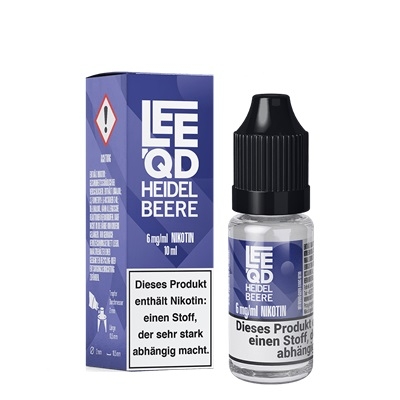 LEEQD Liquid Fruit Heidelbeere 6mg