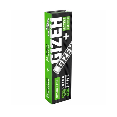 Gizeh Black® King Size Slim + Active Tips