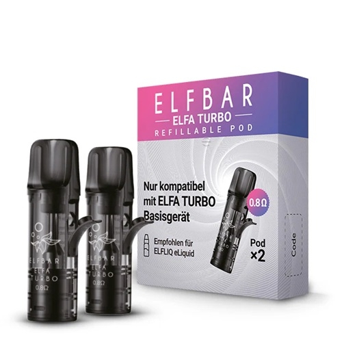 ELFA Leerpods 0,8 Ohm 2er Pack