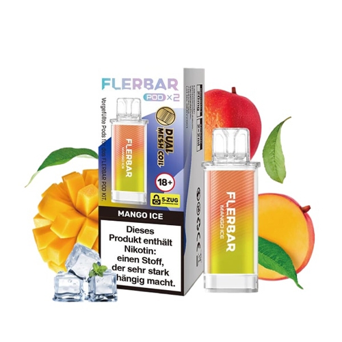 Flerbar Pods 20mg Mango Ice