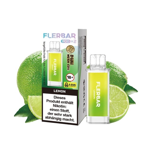 Flerbar Pods 20mg Lemon