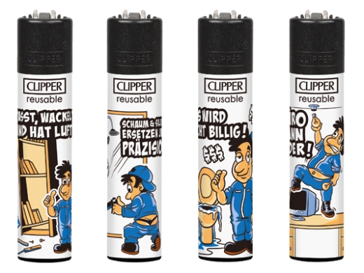 Clipper Feuerzeug Handwerker 2