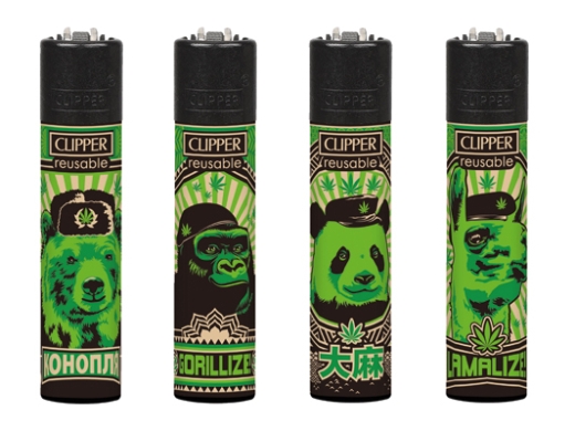 Clipper Feuerzeug 420 Animals