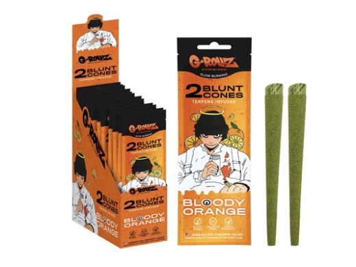 G-Rollz Hemp Cones Bloody Orange