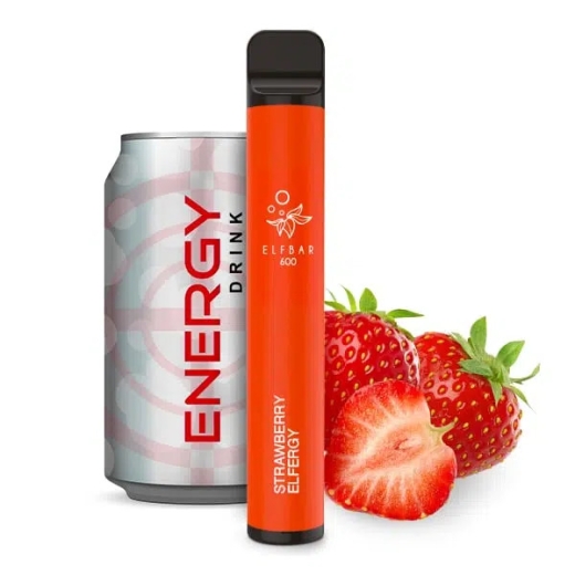 ELF Bar 600er -0mg- Strawberry Elfergy