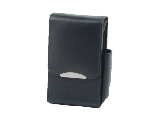 Pack.-Etui 100mm Leder schwarz