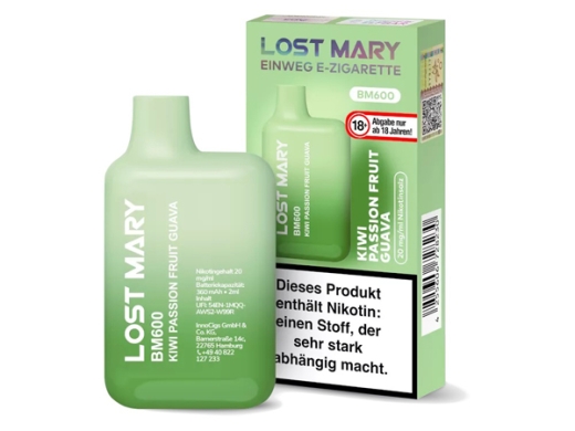 Lost Mary BM600 -20mg- Kiwi Passionfruit Guava