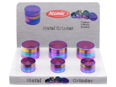 Grinder Display Metall RAINBOW Ø 30+40mm