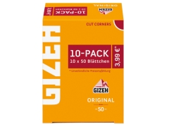 GIZEH Original 10er Pack