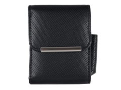 Pack.-Etui BIG BOX 85mm Leder schwarz