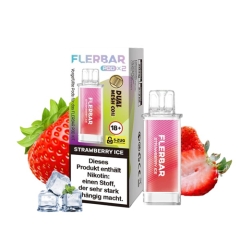 Flerbar Pods 20mg Strawberry Ice