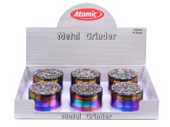 Grinder Display Metall Glitter Ø 52mm