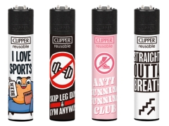 Clipper Feuerzeug Anti Sport