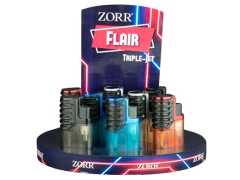 ZORR Feuerzeug FLAIR 3er Jetflame