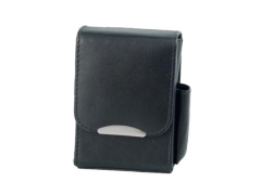 Pack.-Etui 85mm Leder schwarz